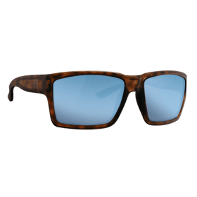 Magpul Explorer XL Tortoise Frame Safety Glasses with Polarized Bronze/Blue Mirror Lenses
